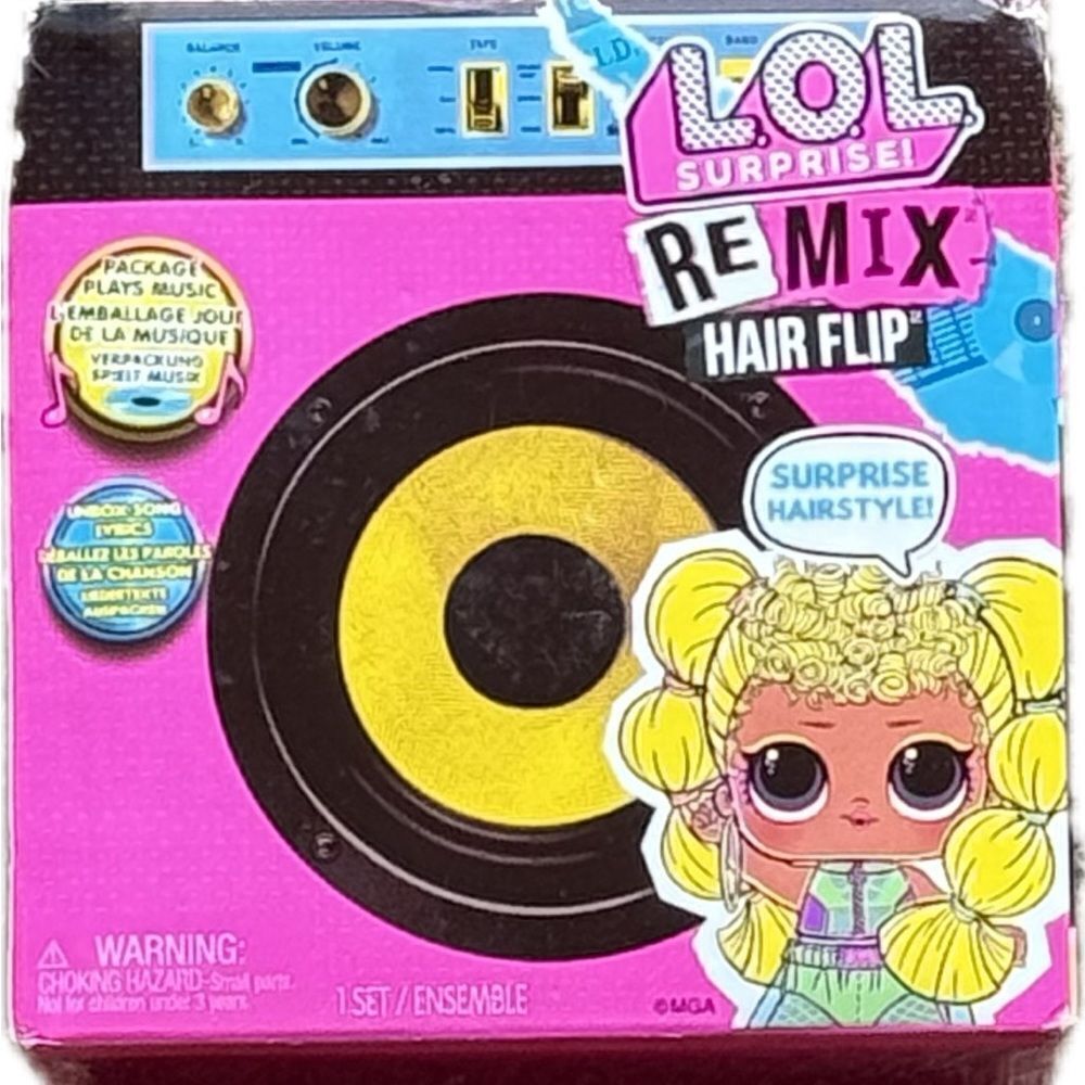 LOL Surprise! Remix Hair‎ Flip Dolls,
15 Surprises - Multicolored New Toy